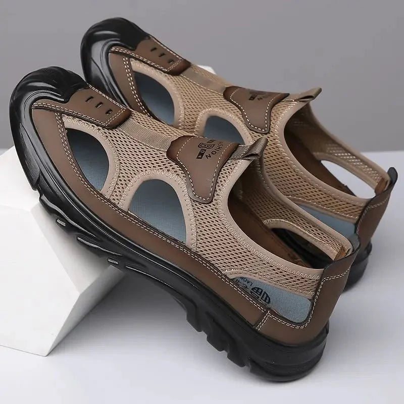 Gustav | Platt sandaler